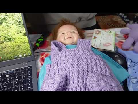 Видео: Новая силиконовая кукла Реборн в коллекции.