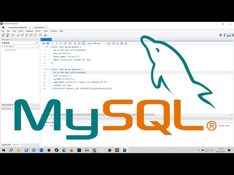 Видео: Как установить базу данных MySQL.