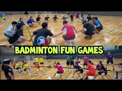 Видео: Весёлые игры в бадминтон — множество идей для тренировок по бадминтону