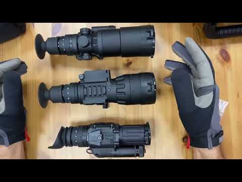 Видео: Теплоприцелы Trijicon Hunter MK3 60mm VS Reap 3 60mm VS NOX 35mm - made in USA