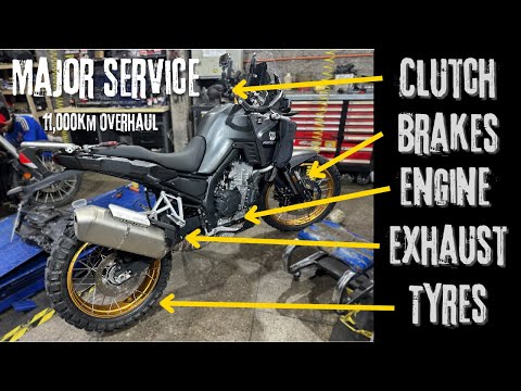 Видео: КАПИТАЛЬНОЕ ТО моего Kove 800X Pro после 11 200 км пробега в Сантьяго 🇨🇱 | Полный ремонт 🔧 | EP36