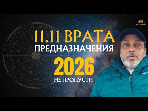 Видео: Не пропусти 11.11 |  День, когда открываются Врата Предназначения | Ом Ананда