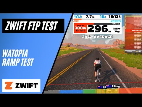 Видео: Как измерить FTP на Zwift — Обзор Ramp Test