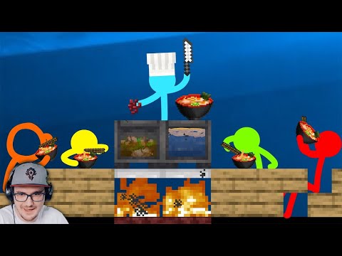 Видео: Animation vs. Minecraft ►Шеф Ep 32 ( Анимация против Майнкрафт ) The Chef | Реакция