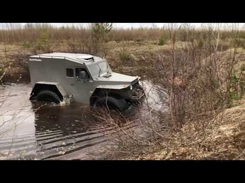 Видео: вездеходы Зырянин-111   в поисках квадракоптера