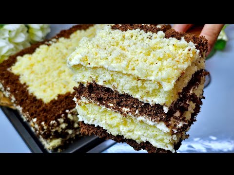 Видео: Пеките хоть Каждый день.Все смешал и в духовку! Самый вкусный, Быстрый и Бюджетный Торт .