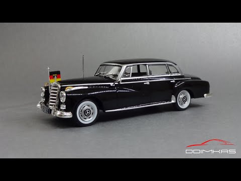 Видео: Mercedes-Benz 300D W189 1957 | Premium & Collectibles Trading Company | Масштабная модель автомобиля
