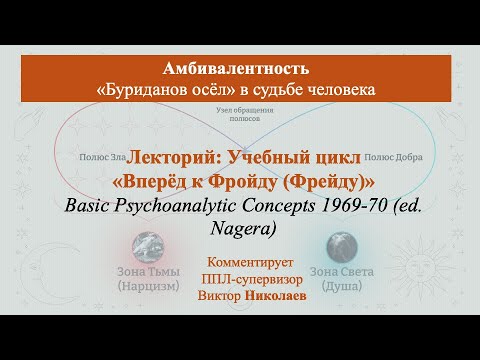 Видео: Амбивалентность – «Буриданов осёл» в судьбе человека. Цикл «Вперёд к Фройду" № 8. В. Николаев (ОППЛ)