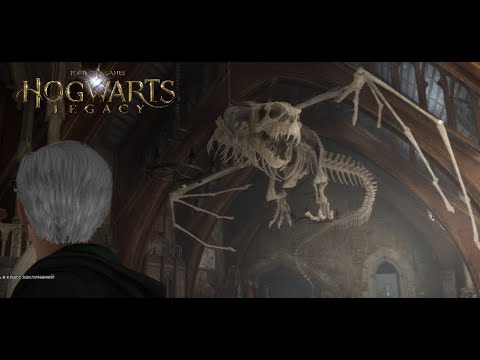 Видео: Скелет Гебридского чёрного дракона чуть не разрушили! Hogwarts Legacy #2