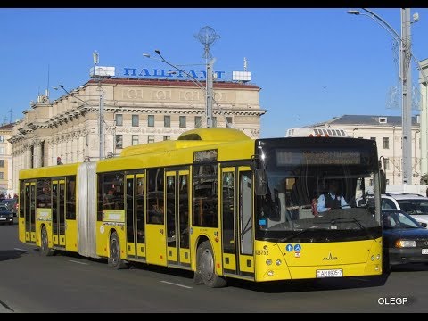 Видео: Автобус Минска МАЗ-215.069,гос.№ AH 8905-7,марш.29 (02.07.2017)