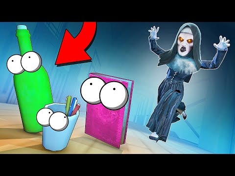 Видео: НИ ОДНОМУ ПРЕДМЕТУ, НЕ СБЕЖАТЬ ОТ БЕЗУМНОЙ УБОРЩИЦЫ :D УГАРНЫЕ ПРЯТКИ В PROPNIGHT