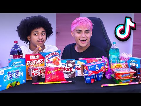 Видео: Пробуем вирусные токсичные закуски из TikTok!