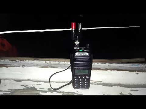 Видео: Прием спутников Satcom на Baofeng UV-82/Самая простая Антенна за 5 минут
