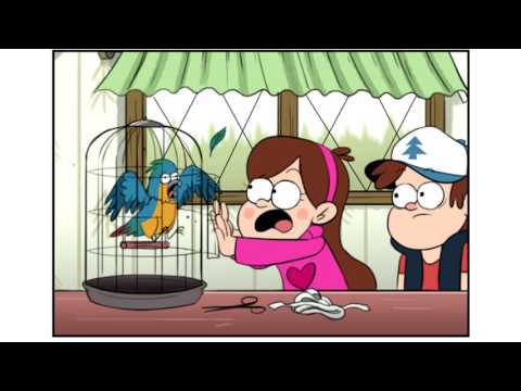 Видео: ПОПУГАЙ.комикс.Гравити Фолз.Gravity Falls comics (dub comics)