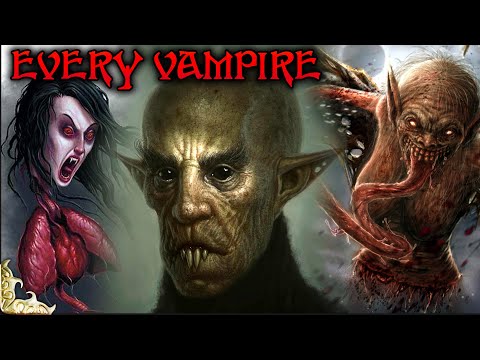 Видео: Все типы вампиров — кровопийцы