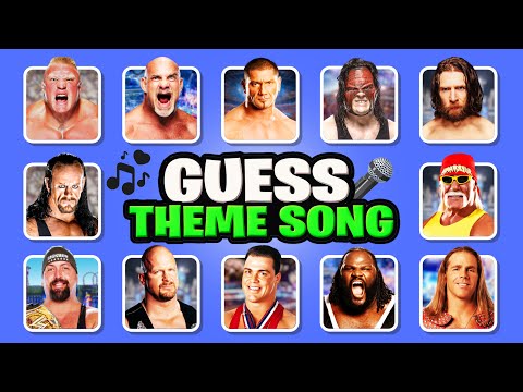 Видео: Угадайте легенд WWE по их заглавной песне 🎵💥 | Гробовщик, Брок Леснар, «Stone Cold»