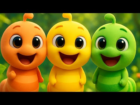 Видео: Песенка про гусеницу для детей | Весёлая песня для малышей
