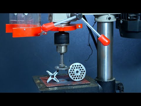 Видео: Нож от мясорубки как бритва. заточки мясного ножа за 2 минут!