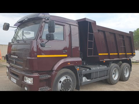 Видео: КамАз 65115 самосвал с пробегом, а выглядит как НОВЫЙ