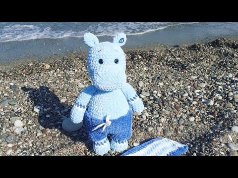 Видео: МК БЕГЕМОТИК "ТОМБИК" КРЮЧКОМ ❤ 2-Я ЧАСТЬ