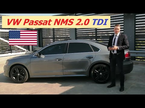 Видео: Обзор Volkswagen Passat 2.0 TDI Diesel (USA) + Stage 1