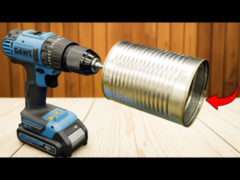 Видео: Не выбрасывайте старые пустые консервные банки! 😱 Удивительный результат оставит вас без слов!