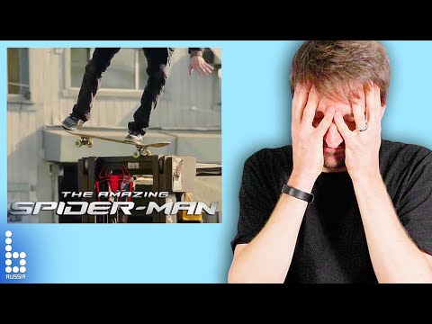 Видео: Аарон Кайро реагирует на скейтбординг в фильмах!