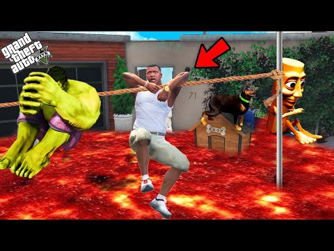 Видео: ФРАНКЛИН ЛАВАНЫҢ ОРТАСЫНДА КАЛДЫ (GTA V)