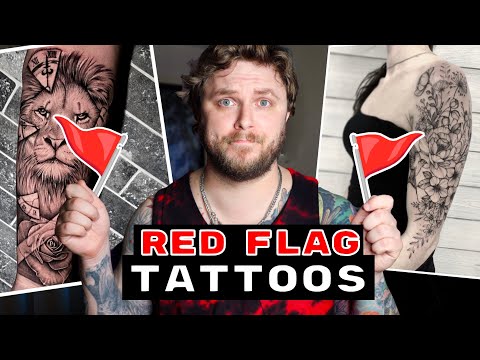 Видео: Давайте поговорим о тревожных сигналах в отношении татуировок...