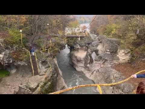 Видео: Отдых в Адыгее. Хадожская Теснина. 