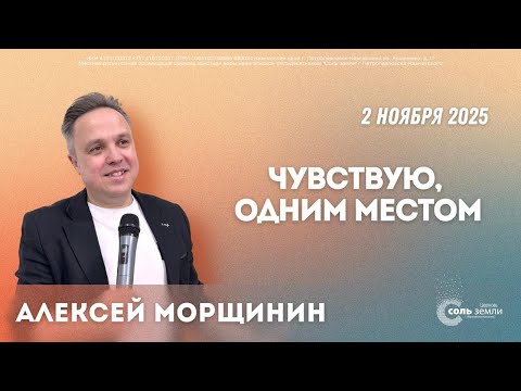 Видео: 🔴  Чувствую, одним местом. Алексей Морщинин. 02.11.2025г.