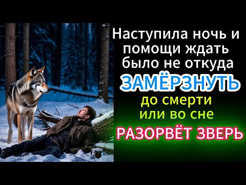 Видео: МУЖЧИНА В ЛЕСУ СЛОМАЛ НОГУ И ТУТ ЕЩЕ ПОЯВИЛСЯ ВОЛК