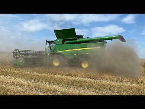 Видео: Уборка 2022 комбайном John Deere S760 и не только!