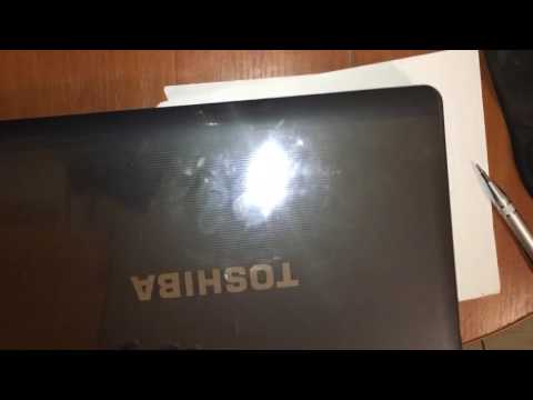 Видео: TOSHIBA A300 1EG, разбор и чистка от пыли, замена термопасты
