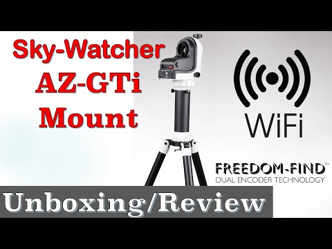 Видео: Sky-Watcher AZ-GTi Часть I — Распаковка, настройка и первоначальный обзор бюджетного крепления Go...