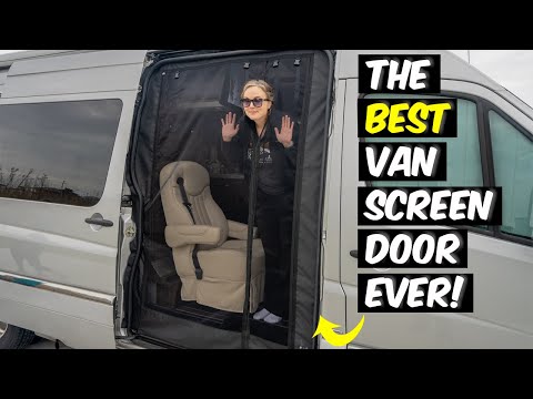 Видео: Это ЛУЧШАЯ москитная сетка для фургона, ТОЧКА!