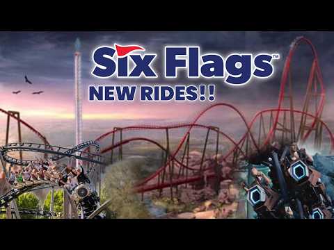 Видео: В парках Six Flags потенциально появятся НОВЫЕ аттракционы!