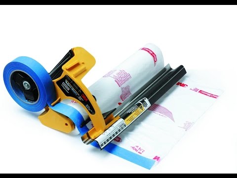 Видео: Hand-Masker  M3000  от 3M Помощник маляра