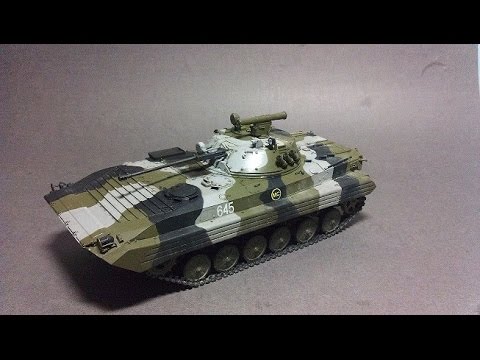 Видео: БМП-2 (Trumpeter) Часть 5