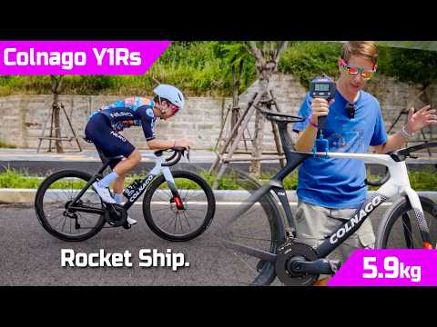 Видео: 5,9 кг Colnago Y1Rs — САМЫЕ ЛЕГКИЕ В МИРЕ!