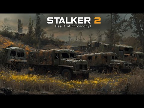 Видео: STALKER 2 Heart of Chornobyl №80 Новый Режим "Исследователь"4k 60к/с - Стоянка брошенной техники ч.5