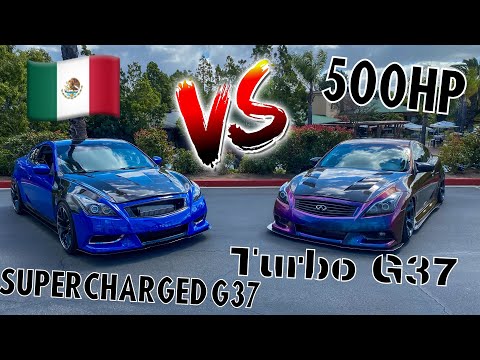 Видео: G37 с турбонаддувом против G37 с одним турбонаддувом! Какой из них лучше?