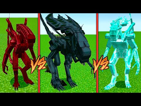 Видео: БИТВА ЧУЖИХ В МАЙНКРАФТ Alien Minecraft