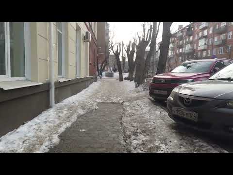 Видео: Февральская прогулка пешком через дворы правобережного Красноярска ( Ленинский район ) 2024