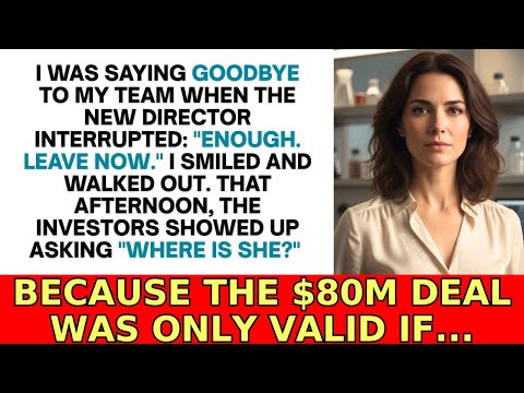 Видео: Мою прощальную речь прервали: «У нас нет на это времени». Затем инвесторы обратились ко мне.