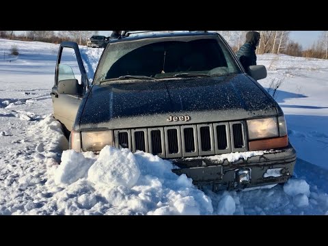 Видео: HARD OFFROAD Jeep Grand Cherokee ZJ 5.2 & Toyota Harrier & Infiniti fx37 | Бездорожье глубокий снег