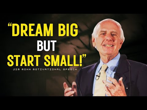 Видео: Мечтайте о большем, но начинайте с маленьких шагов: секреты мышления миллионера | Мотивация Джима...