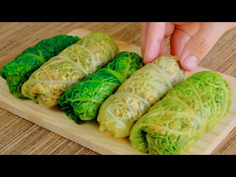 Видео: У вас дома есть 1 капуста? Самый вкусный рецепт голубцов без яиц и мяса! Веган