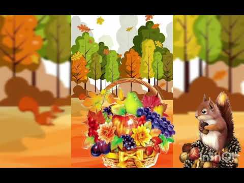 Видео: "Осіння подорож" - заняття з природи/ліплення для дітей середнього/старшого дошкільного віку