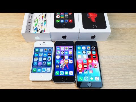 Видео: IPHONE 4S VS 5S VS 6S - КАК МЕНЯЛИСЬ АЙФОНЫ С ИНДЕКСОМ S